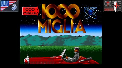 1000 Miglia (MS DOS - Attract Mode) [NA Version]
