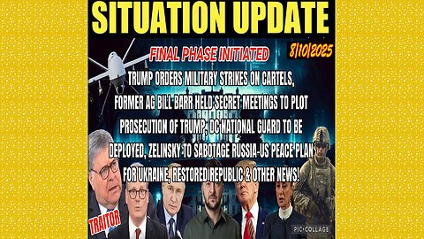 SG Anon. Juan O Savin ~ Situation Update 8/10/25 ~ Restored Republic > Judy Byington- Q+ White Hats