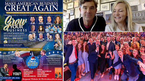 Business Coach | How to Turn Your Goals Into Reality + Celebrating the Epic Growth of 5 Clay Clark Business Coaching Clients + Join Eric Trump At Clay Clark's Dec. 4-5 ThrivetimeShow.com Business Conference (Anaheim, CA)