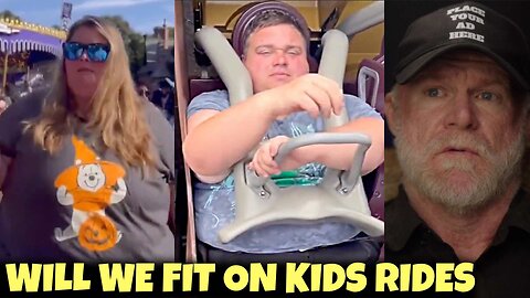 Stay At Home Fatties BIG Mad They Can't Ride at Disney