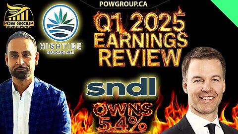 High Tide Q1 2025 Earnings Review & SNDL Now Owns 5.4% HITI Stock