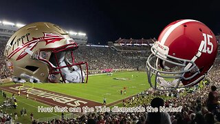The Bama Noles game is going to be a fun game to watch after Castellanos comments