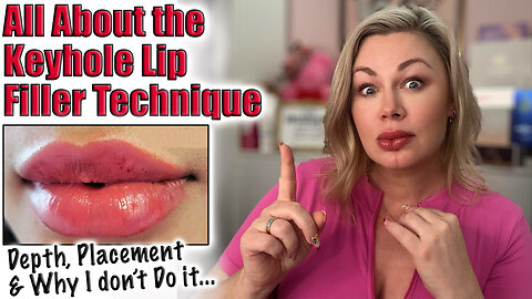 All About the Keyhole Lip Filler Technique! Code Jessica10 Saves you Money! Wannabe beauty Guru