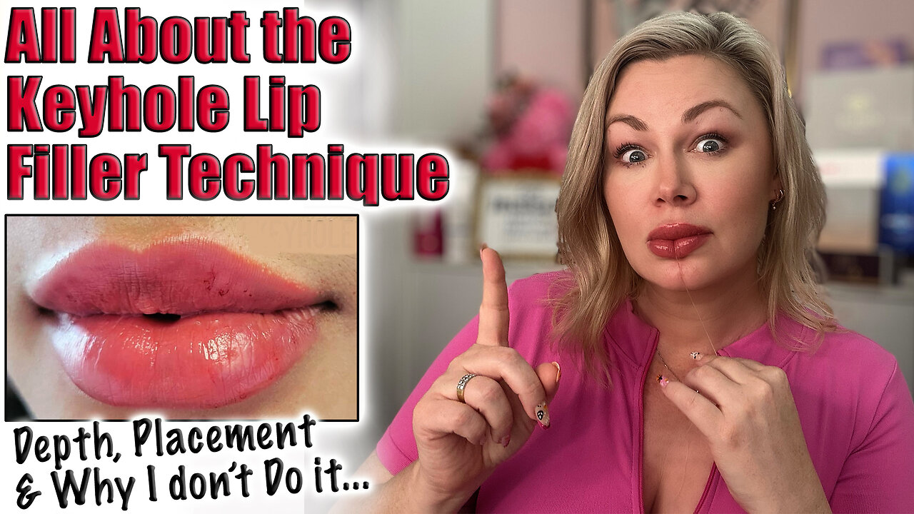 All About the Keyhole Lip Filler Technique! Code Jessica10 Saves you Money! Wannabe beauty Guru