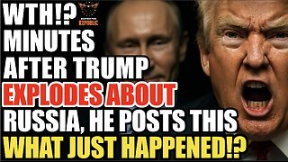 WTH!? Minutes After Trump Explodes About Russia, He Posts This! What The Hell Just Happened!?