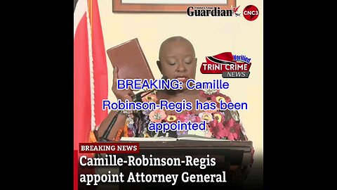 BREAKING: Camille Robinson-Regis has been appointed Attorney General of Trinidad and Tobago after be