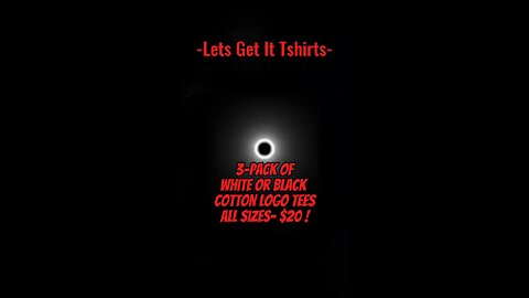 🗣We've Got Dubs! 3 Logo Tees For $20, All Sizes‼️👕 #LetsGetItTshirts #3PackOfTees #WhiteTees