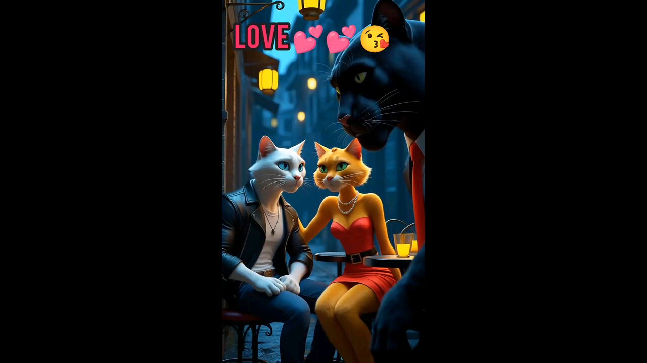 cat couple 💞🤩