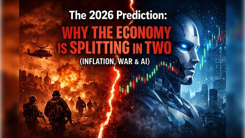 The 2026 Prediction: Why the Economy is Splitting in Two (Inflation, War & AI)