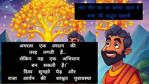 "वो राजा जो हमेशा जीना चाहता था | बच्चों की कहानी | जादुई एनिमेशन"