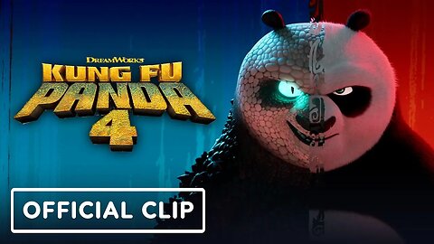Kung Fu Panda 4 - Official Po vs. Chameleon Po Clip (2024) Jack Black, Viol