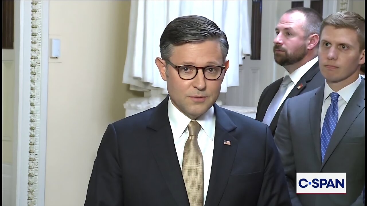 Speaker Johnson: It’s An Outright Lie That GOP Are Avoiding A Vote on Releasing Epstein Files