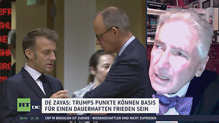 Zwei Friedenspläne, zwei Welten: De Zayas’ scharfe Kritik an Europas Ansatz