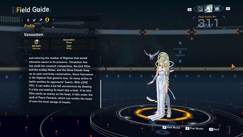 venusmon all digivolution/de-digivolution/profile Digimon Story Time Stranger