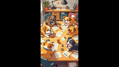 Office Jobs as Dogs!