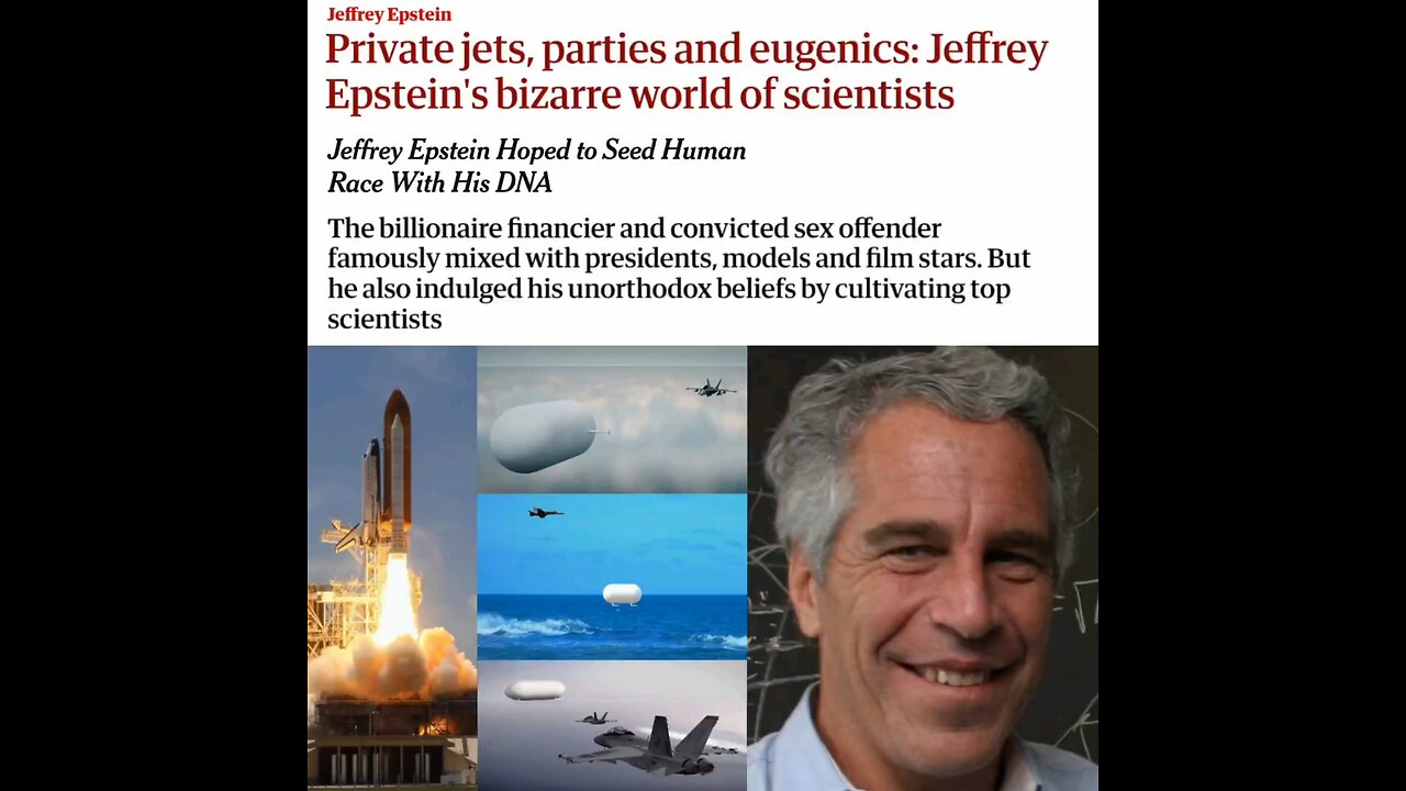 EPSTEIN OBSESSED WITH ANTIGRAVITY TECH as Eric Weinstein blows the lid off of Epstein's