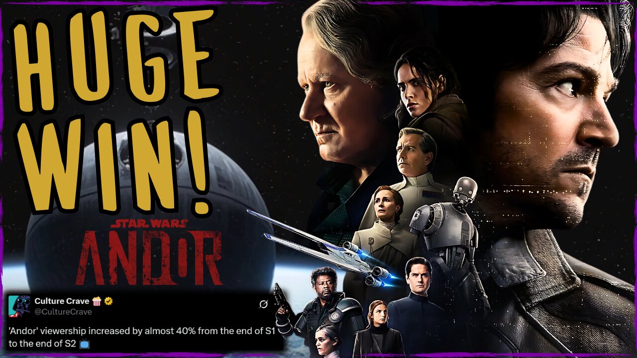 Andor CONFIRMED as the Most Successful Star Wars Series With New Data