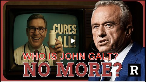 REDACTED-RFK Jr. is about 2 DESTROY Big Pharma W/ this 1 move & CNN is P*SSED. WHO IS John Galt?