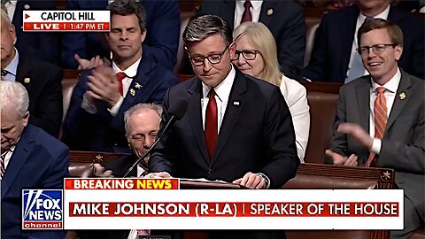 ‘AMERIICA IS BACK’ - SPEAKER MIKE JOHNSON