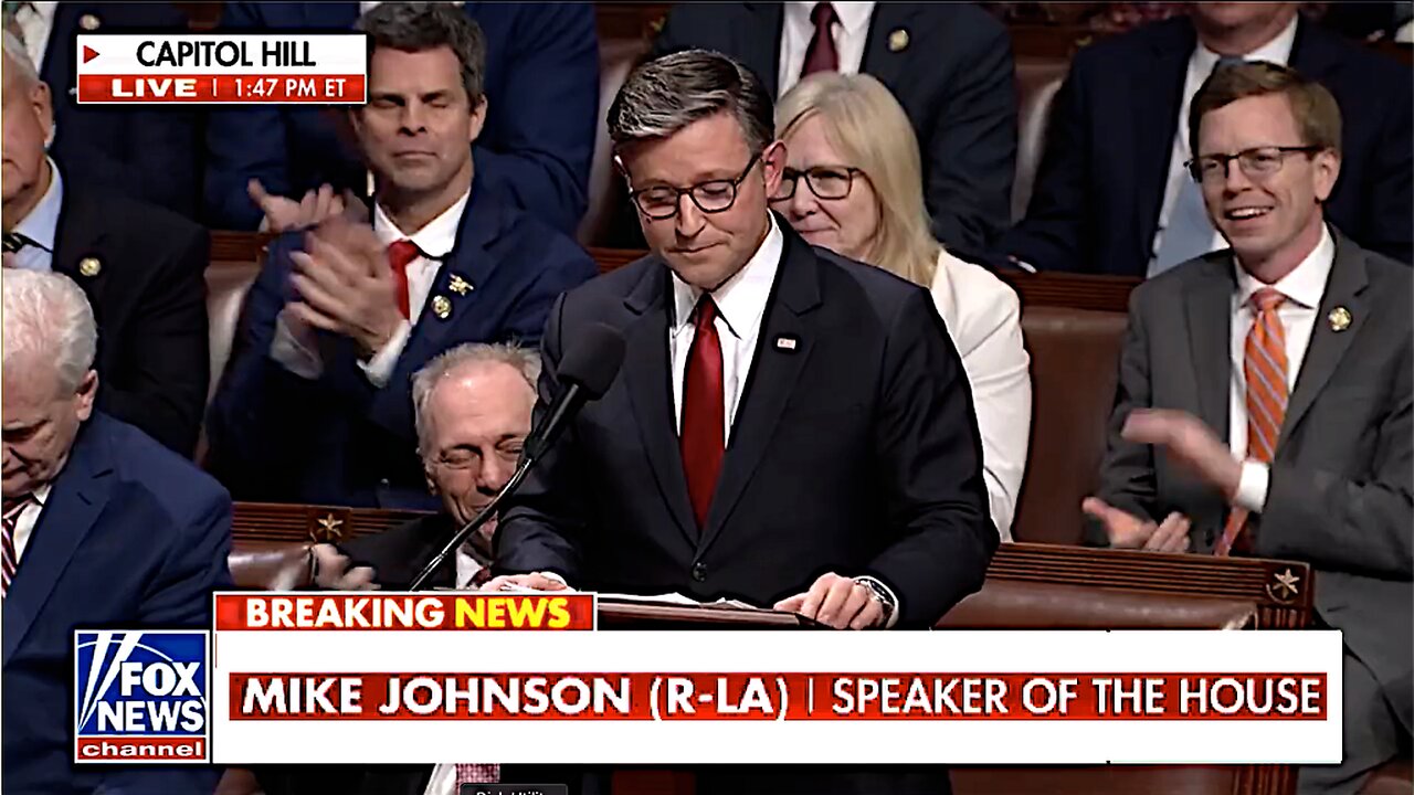 ‘AMERIICA IS BACK’ - SPEAKER MIKE JOHNSON