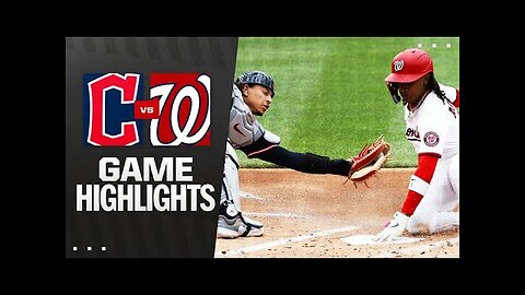 Guardians vs. Nationals Game 1 Highlights (5/6/25) | MLB Highlights
