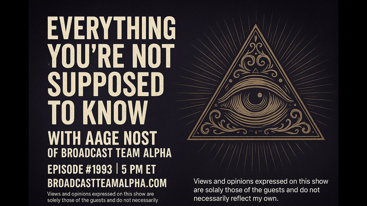 Everything You're Not Supposed to Know - Aage Nost - TSP # 1993
