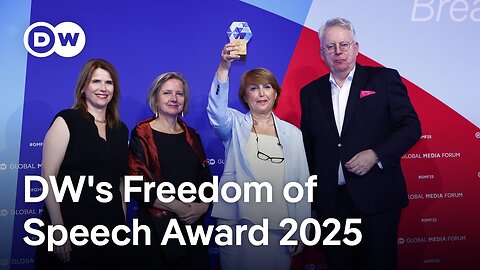 Georgian journalist Tamar Kintsurashvili wins Freedom of Speech Award | DW News