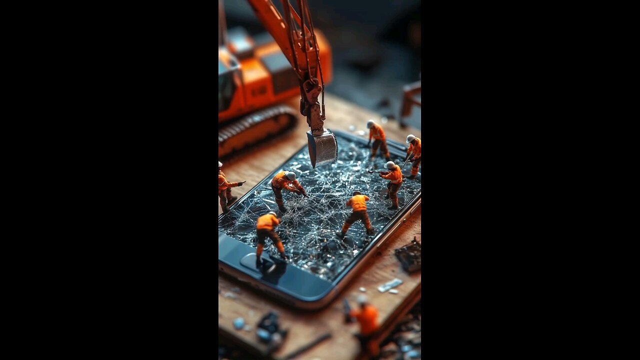 miniatures are doing mobile repairing