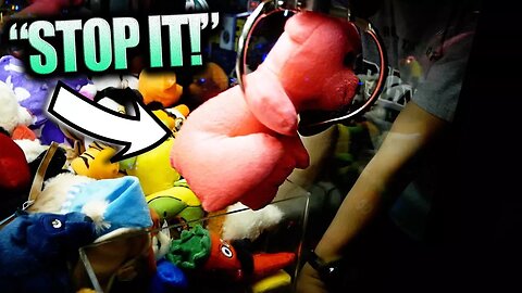 Getting YELLED at for playing the Claw Machine?!