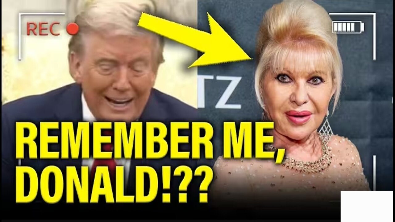 🚨Ivana HAUNTS Donald From GRAVE for BURYING PAST