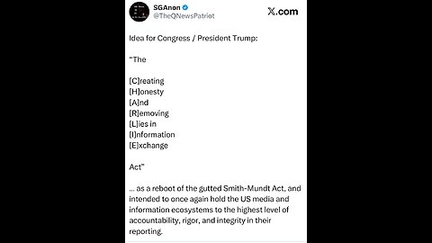 A Patriot’s Idea for President Trump and the US Congress