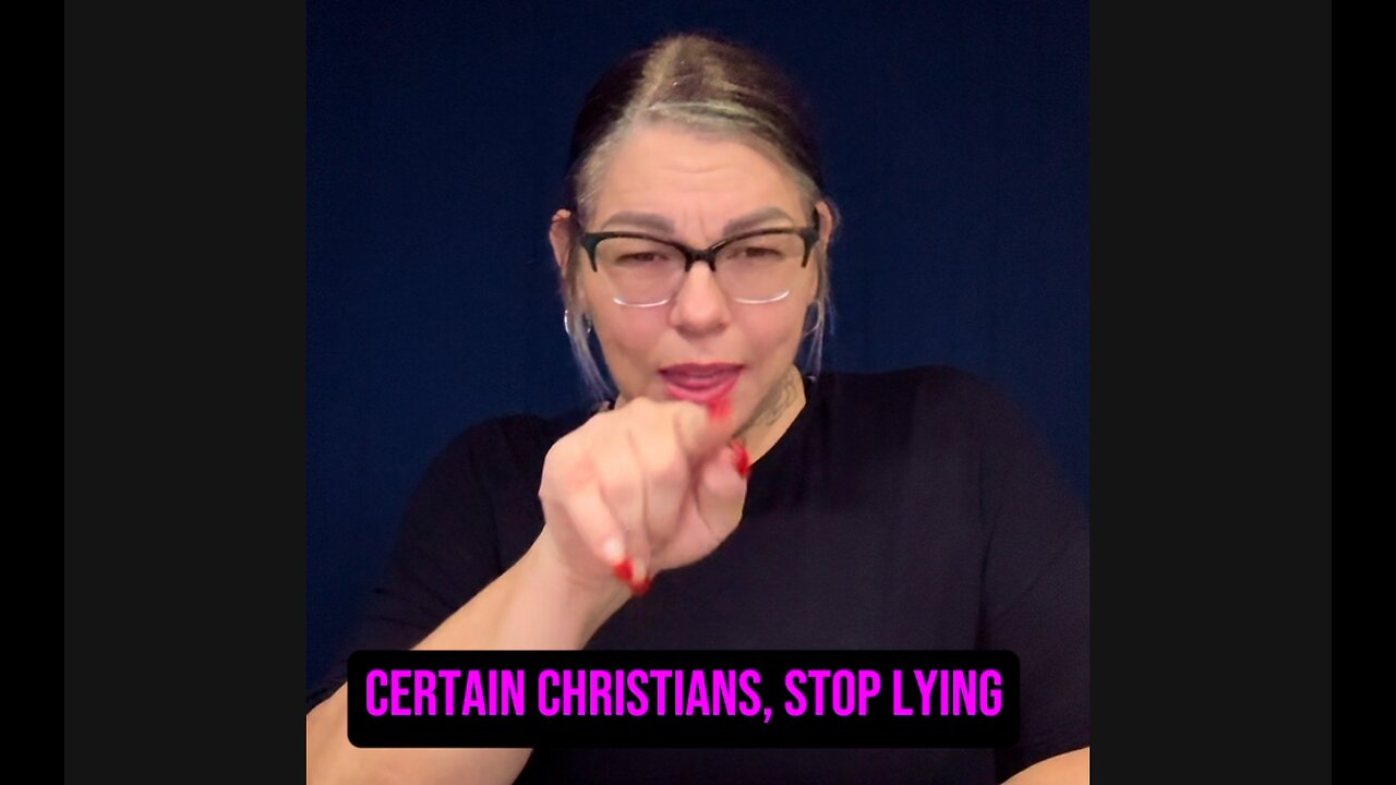 🚨 Certain Christians, Stop Lying! 😱 #ASL #deaf #signlanguage