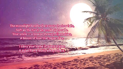 Lovely massage for u l love poetry 💗