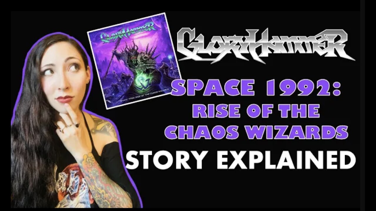 GLORYHAMMER | Space 1992: Rise of the Chaos Wizards | Story Explained