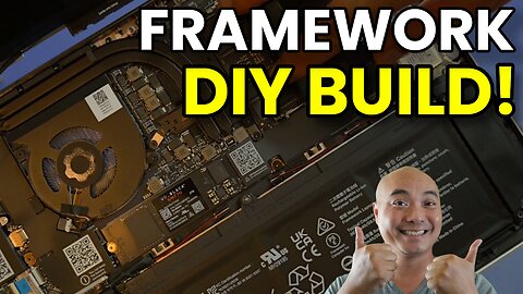 Framework Laptop DIY Unboxing and Build!🤯