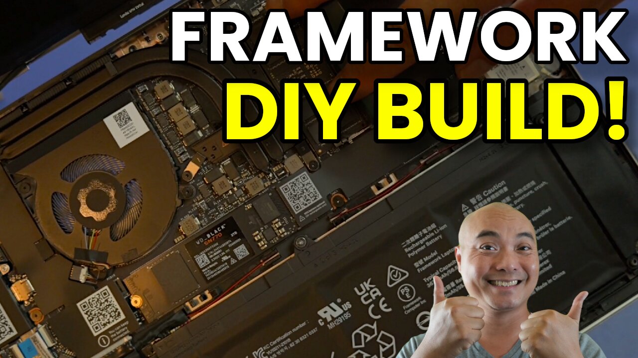 Framework Laptop DIY Unboxing and Build!🤯