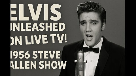 Elvis Presley ~ Highlights Of His Appearance On Steve Allen Show (1956)