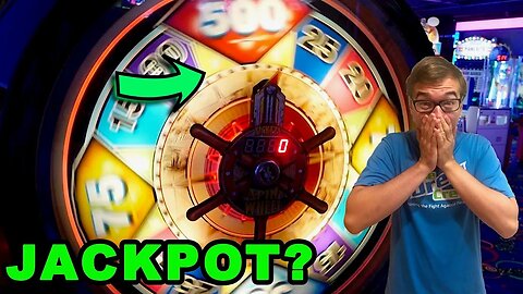 I SPUN THE ARCADE WHEEL AND WON...