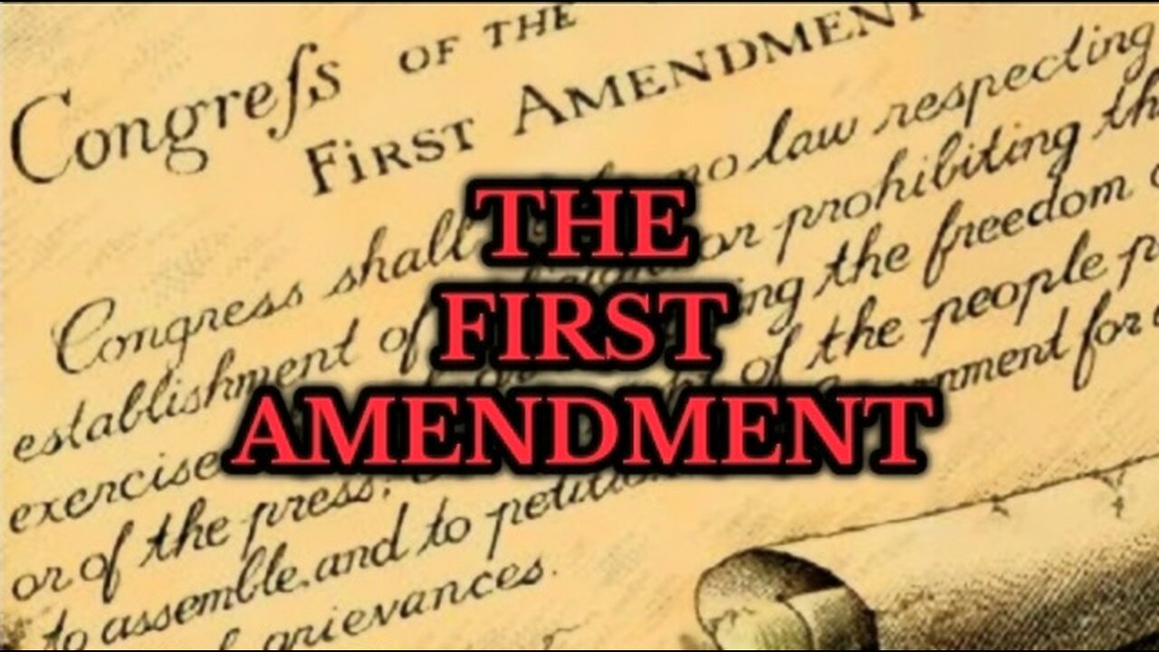 The First Amendment