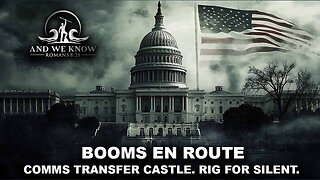 8.12.25: No Way Out. BOOMS en Route, Rig for SILENT, NG activated