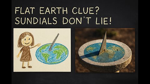 Sundials Expose Flat Earth?