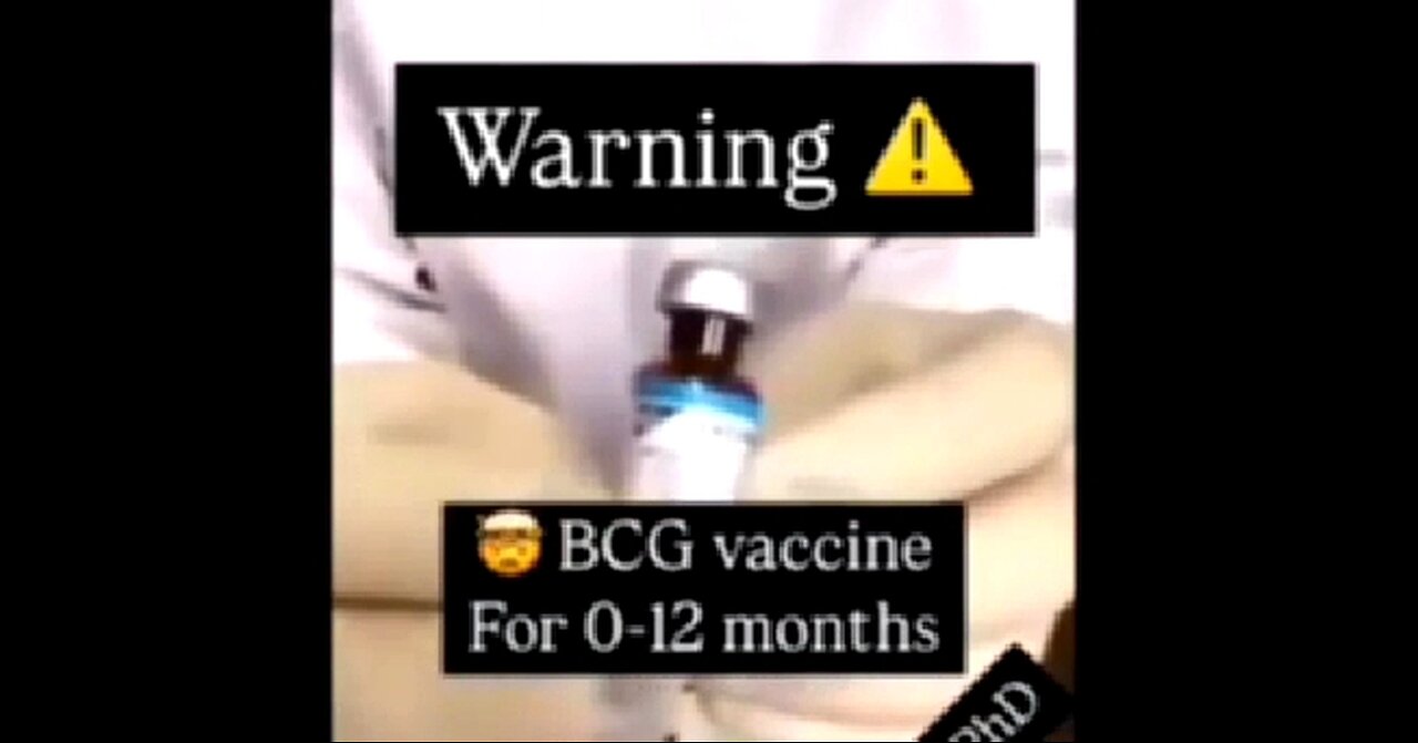 BIOWEAPONS FOR NEWBORNS 💉