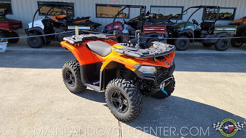 2024 CFMOTO CFORCE 500 IN ORANGE WALK-AROUND
