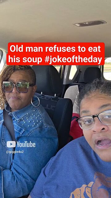 Old man refuses to eat his soup #jokeoftheday