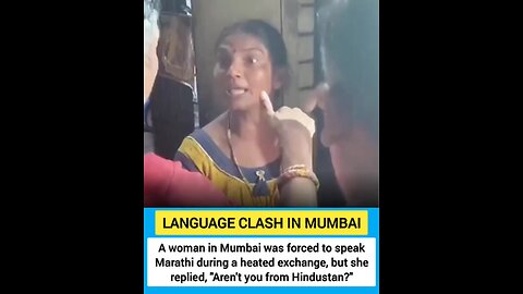 LANGUAGE CLASH IN MUMBAI