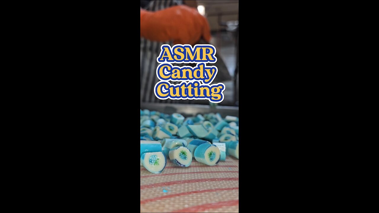 ASMR Candy Cutting