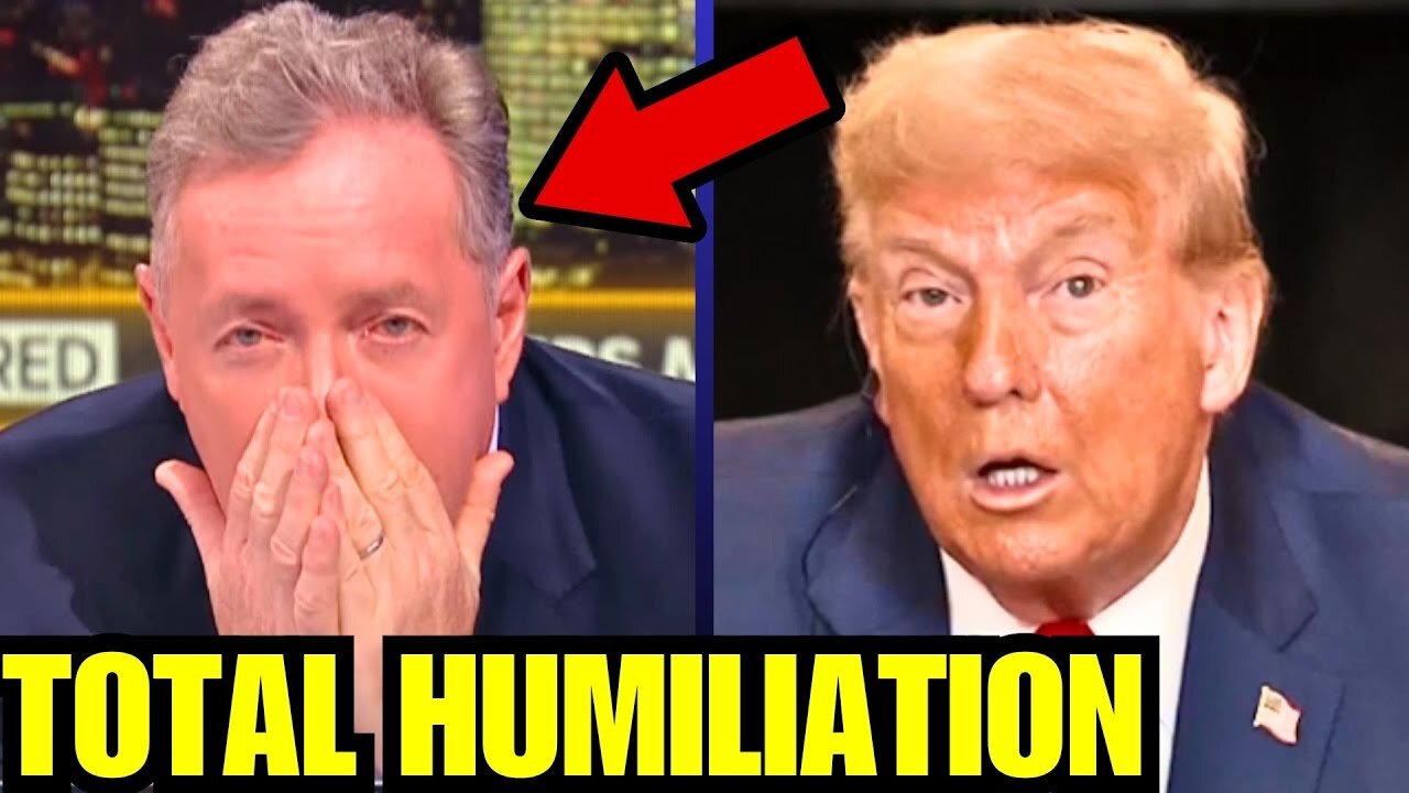 🚨 Trump GLOBALLY HUMILIATED, Piers Morgan PANICS