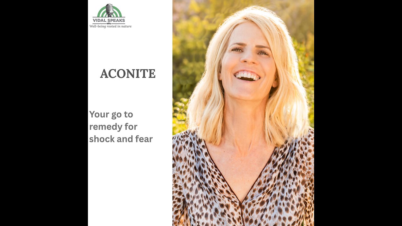 Materia Medica: Aconite | Homeopathy for Fear, Shock & Sudden Illness