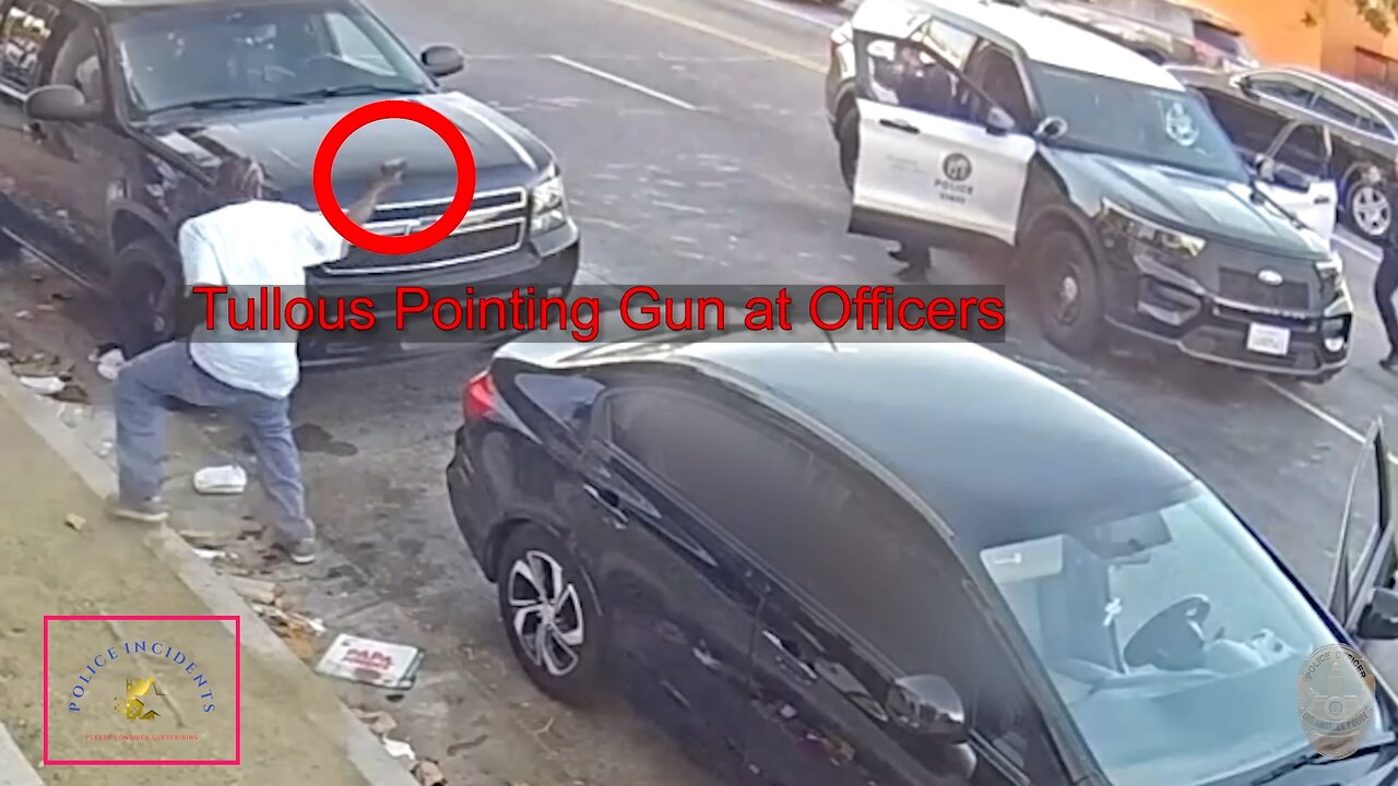 Los Angeles Police Shoot Armed Man After Sidewalk Confrontation