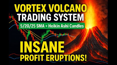 VORTEX VOLCANO TRADING SYSTEM: 5/20/25 SMA + Heikin Ashi Candles Triggers INSANE Profit Eruptions!